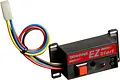 Traxxas EZ Start Control Box featuring a black plastic housing with a red button, LED indicator, and multi-colored wires ending in a connector.