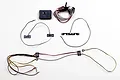 Killerbody LED light set with control box, wiring harnesses, and circuit boards featuring LEDs laid out on a white background.