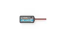 FlySky FS-CAT01 altitude sensor module featuring a black plastic casing with visible connection wires and label text on a clean white background.