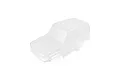 Clear unpainted RC crawler body shell for the RGT 1/10 Intruder displayed on a white background.