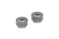 Two metal RGT 32T drive gears shown from a top-angle view on a clean white background.