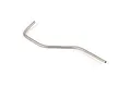 A silver-colored bent metal tube for an RGT RC vehicle displayed on a plain white background.