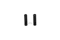 Two black metal gear shafts from RGT, displayed vertically against a plain white background.