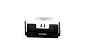 RGT front bumper set including a black metal bumper, silver fairlead mount, and two small screws on a white background.