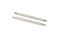 Two metal threaded linkages shown on a clean white background.