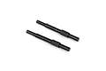 Two black metal RGT transmission shafts shown against a plain white background.