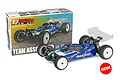 Team Associated RC10B84.1 1/10 scale 4WD electric off-road buggy kit displayed alongside its product packaging box with a red NEW! badge.