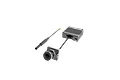 CaddxFPV Walksnail Ascent Lite+ kit including FPV camera, VTX module with heatsink, and antenna against a black background.