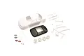 Kyosho Mini-Z Nissan Skyline GT-R R33 body shell set in white with black window parts, rims, and accessory sprues.
