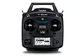 Futaba T6K 2.4GHz 8-channel RC transmitter shown from the front against a white background.