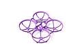 Purple BetaFPV Meteor75 Pro II drone frame featuring four integrated propeller ducts on a white background.