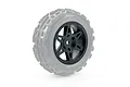 ARRMA 2.0/2.2" RAIDER Front Black Rims 2Pcs AR510038