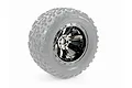 ARRMA 2.8" GRANITE Chrome Black Rims 2Pcs AR510052