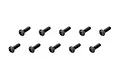 A set of ten black ARRMA 3x10mm button head screws arranged in two rows of five against a white background.