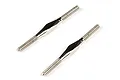 Two ARRMA 3x48mm metal turnbuckles shown side-by-side on a white background.