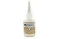 A bottle of BSI Super Gold foam-safe odorless thin cyanoacrylate glue, 14.2g, on a white background.