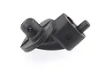 A black plastic rear body mount component for an HSP Mongoose RC car, shown against a white background.