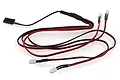 HSP RC4 LED light set featuring four clear LED bulbs wired with red and black cables and a standard RC receiver connector.