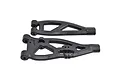 A pair of black RPM RC suspension arms for Kraton, Talion, and Outcast models, shown against a white background.