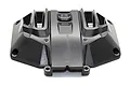 A black plastic rear upper cover spare part for the Xinlehong Challenger 9115 RC car, shown from a top-down perspective.