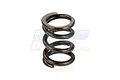 A small, dark metal coil spring for a Zenoah Walbro carburettor idle needle, shown against a white background.