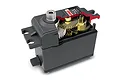 Traxxas 2075X high torque waterproof servo with a cutaway view showing the internal metal gears.