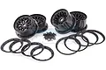 Rovan 4.7/5.5" Baja 5B Black Mesh Rim Set w/ Black Beadlocks 85315