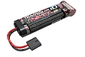 Traxxas Power Cell 8.4V 5000mAh NiMH iD battery pack with a Traxxas high-current connector on a white background.