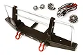 Integy Silver Aluminium TRX-4 Front Bumper w/ LED Lights C28029SILVER