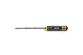 Yeah Racing 2.0mm hex driver with a black knurled handle, gold accents, and a steel tip against a white background.