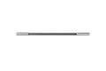 A single Tamiya metal 3x60mm threaded shaft shown horizontally against a plain white background.