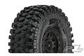 Pro-Line 1.9" Hyrax G8 Rock Crawler Tyres On Black Impulse Internal Bead-Loc Rims 2Pcs 10128-10