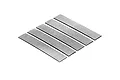 Five rectangular strips of Tamiya heat-resistant double-sided tape arranged in a parallel pattern against a white background.