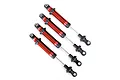 Traxxas TRX-4 Red Aluminium GTS Shocks Assembled w/o Springs 2Pc 8160R