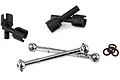 Rovan Baja heavy duty upgrade drive cups, 9mm drive shafts, and O-rings for RC cars.
