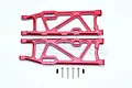 GPM Red Aluminium ARRMA Kraton, Talion & Outcast Rear Lower Suspension Arms 2Pcs MAK056-R