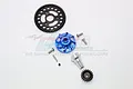 GPM Hardened Steel 56T 32dp/0.8Mod Spur Gear & 18T Pinion w/ Blue Aluminium Slipper Adaptor SLA155618TLG-B