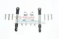 GPM UDR Silver Aluminium Front Left & Right Sway Bar Arm Set w/ Stainless Steel Turnbuckles UDR312FS-S
