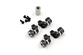 Yeah Racing Black Aluminium Magnetic Body Hole Marker Kit YA-0533BK