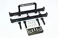 GPM Black Aluminium TRX-4 Front & Rear Bumper w/ Winch Mount Plate TRX4330FRB-BK