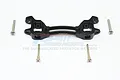 GPM Black Aluminium TRX-4 Front or Rear Body Post Mount TRX4201FRB-BK