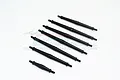 GPM Black Aluminium TRX-4 Turnbuckle Set 7Pcs TRX4162-BK