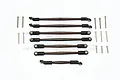 GPM Spring Steel TRX-4 Complete Turnbuckle Set 7Pcs Set TRX4160ST-OC-BEBK