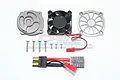 GPM UDR Gunmetal Aluminium Motor 40x40mm Cooling Fan UDR018FAN-GS
