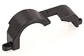 A black plastic HSP gear cover spare part for RC vehicles, shown against a plain white background.