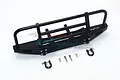 GPM Black Aluminium TRX-4 & SCX10 II Front Bush Guard Bumper w/ D Rings TRX4330FE-BK