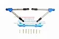 GPM Blue Aluminium Traxxas Rustler 4x4 Front Upper Suspension Arms w/ Stabilizer RUS4049F-B
