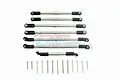 GPM Stainless Steel TRX-4 Complete Turnbuckle Set 7Pcs Set STRX4160-OC-BEBK