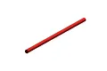 A red anodized aluminium centre chassis brace rod for ARRMA RC vehicles, shown against a plain white background.