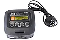SkyRC S65 AC Balance Charger/Discharger with Australian power plug, featuring a black plastic housing and four control buttons.